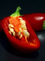 Piment végétal, Capsicum chinense 'végétarien'