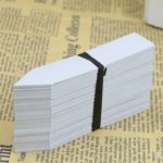Etiquettes identification blanches pour plantes