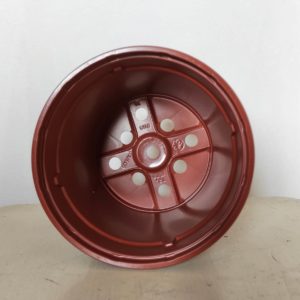 Pot thermoformé terracotta - Vue de haut