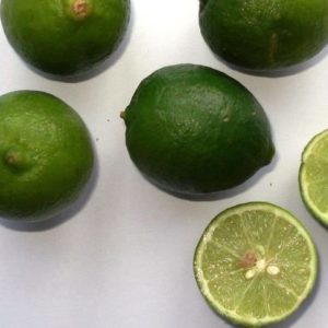 Limequat - Coupe d'un fruit