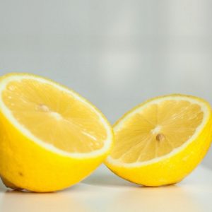 Citrus limetta de Marrakech - Coupe d'un fruit
