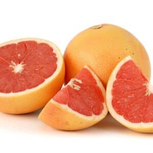 Coupe d'un fruit de Citrus × paradisi, Coupe d'une Pamplemousse, Pamplemousse, Graines de Citrus × paradisi, Graines de Pamplemousse, Graines de Pamplemoussier, Citrus × paradisi, Pamplemoussier